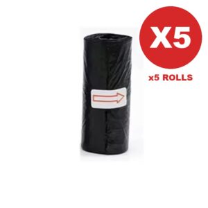 שקיות איסוף לכלב מארז 5 גלילים